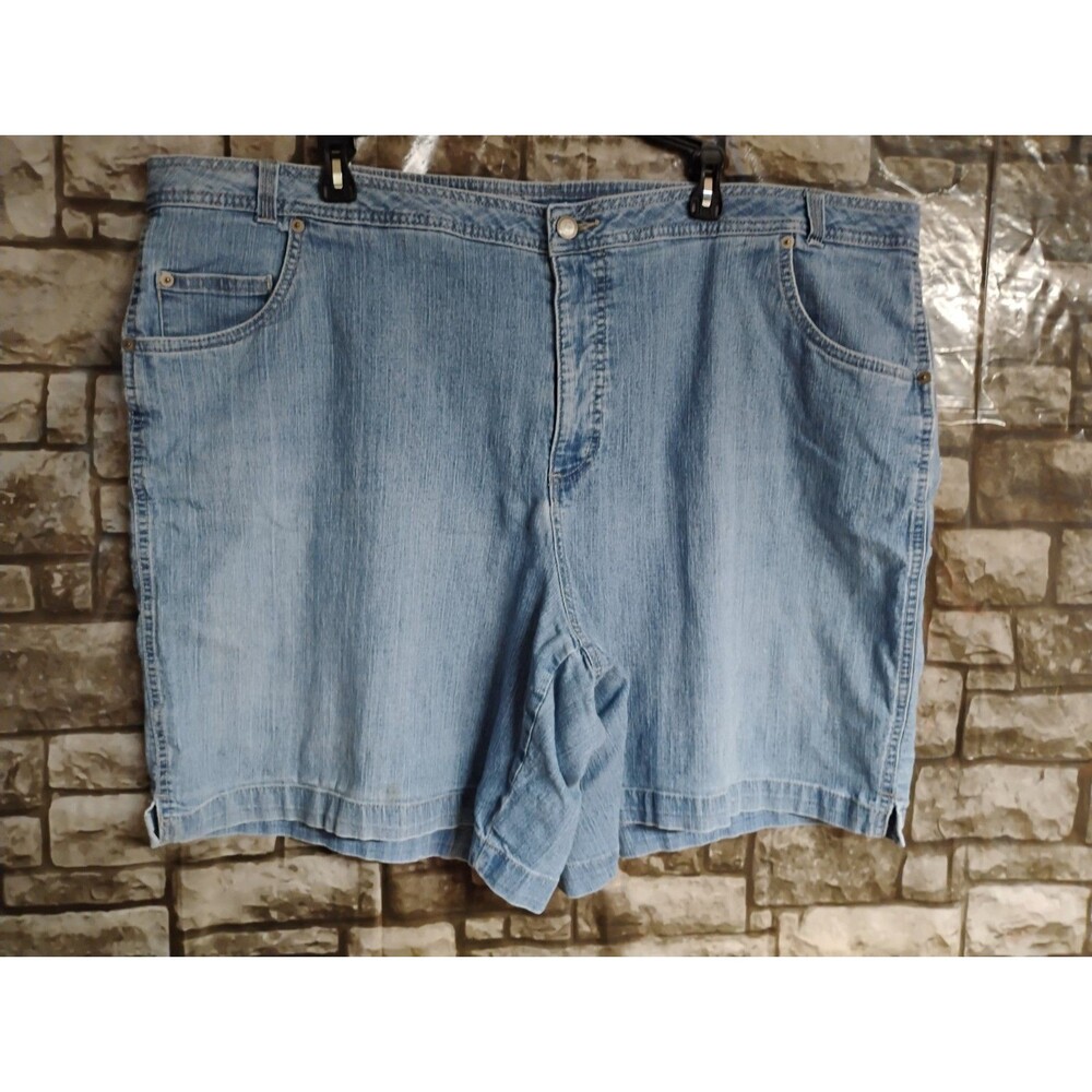 Just My Size Women's Jean Denim Shorts Size 26W Average
